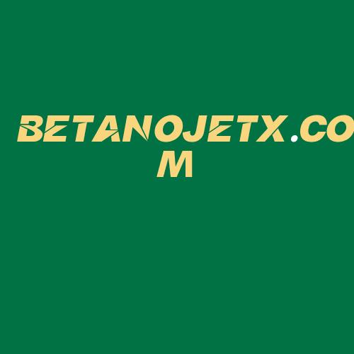 Logo da BETANOJETX